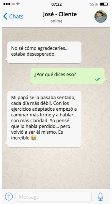 Testimonio de cuidadora 1