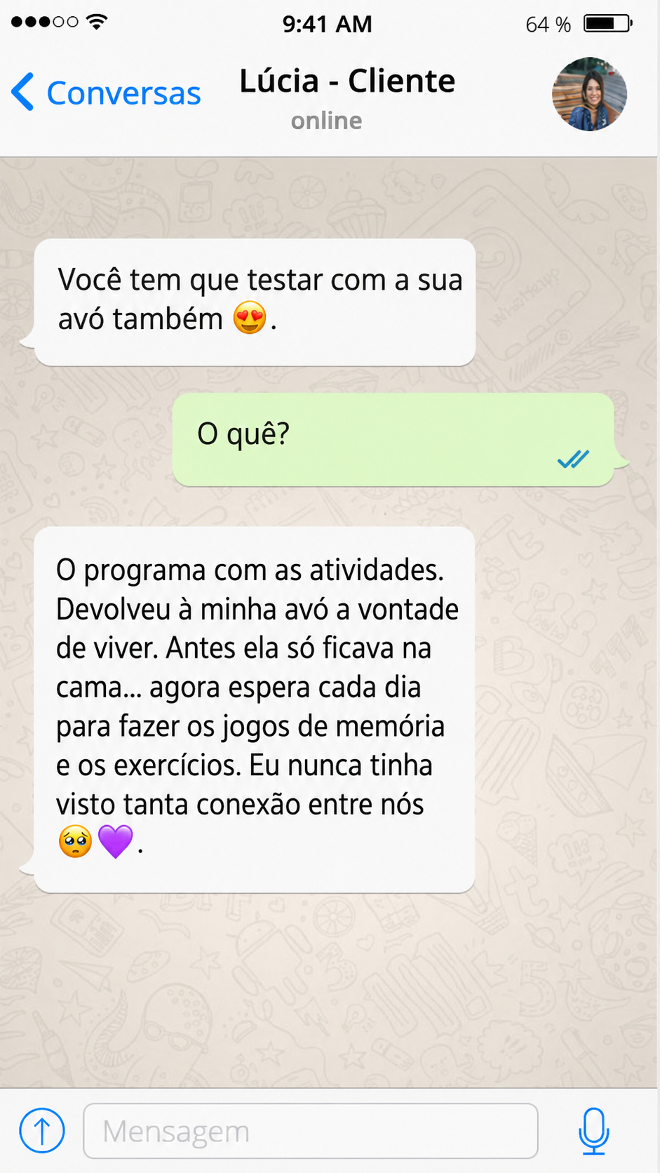 Depoimento de usuário 2